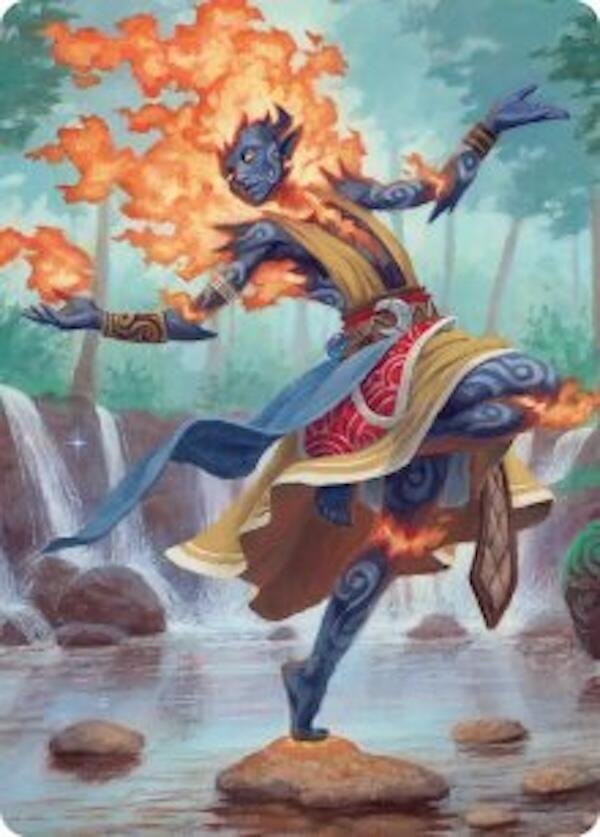 Ashling Rekindled Art Card 16 54 16 (Art Series: Lorwyn Eclipsed)  | Good Games Adelaide SA