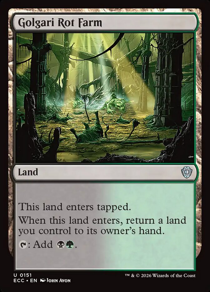 Golgari Rot Farm 151 (Commander: Lorwyn Eclipsed)  | Good Games Adelaide SA