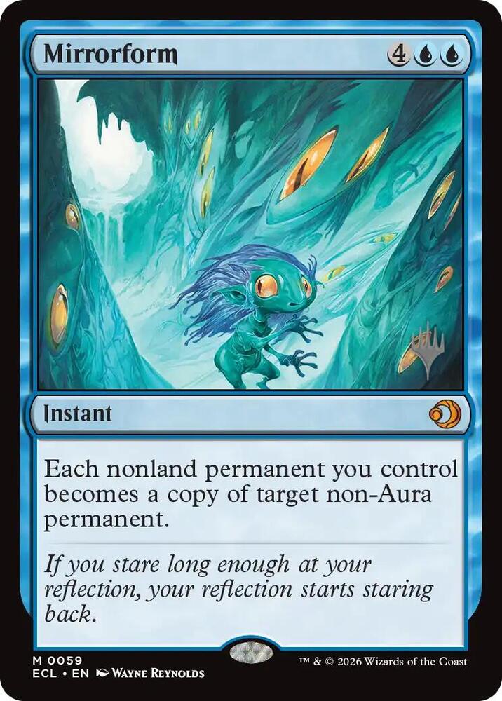Mirrorform 59 (Promo Pack: Lorwyn Eclipsed)  - Foil | Good Games Adelaide SA