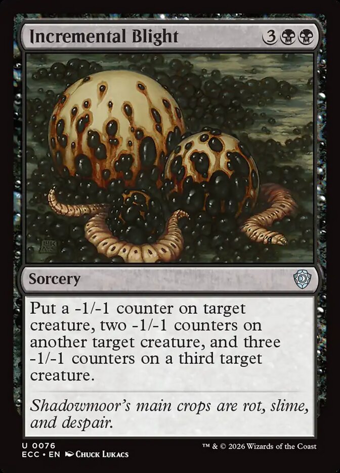 Incremental Blight 76 (Commander: Lorwyn Eclipsed)  | Good Games Adelaide SA