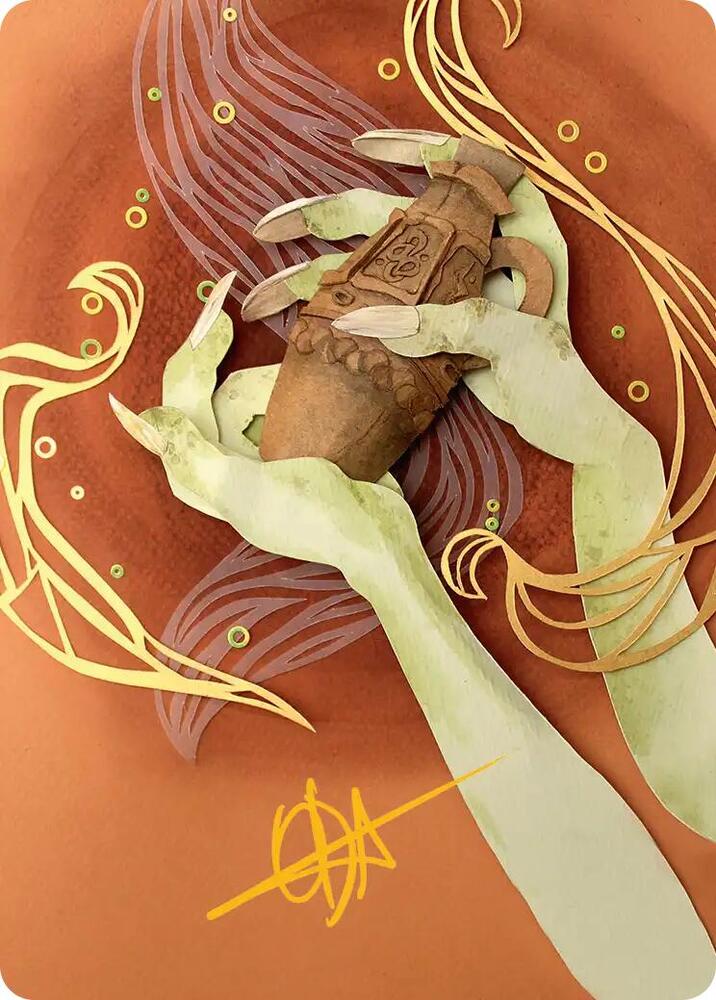 Thousand Year Elixir Art Card Gold Stamped Signature 54 (Art Series: Lorwyn Eclipsed)  | Good Games Adelaide SA