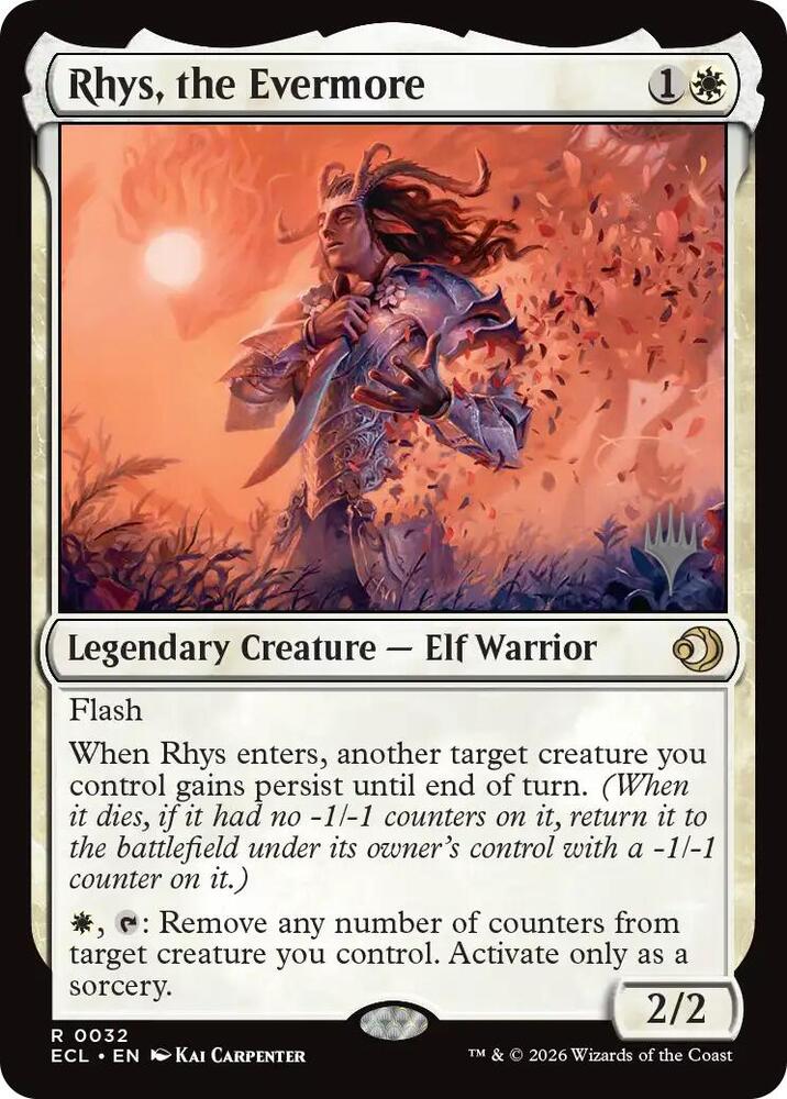Rhys the Evermore 32 (Promo Pack: Lorwyn Eclipsed)  | Good Games Adelaide SA