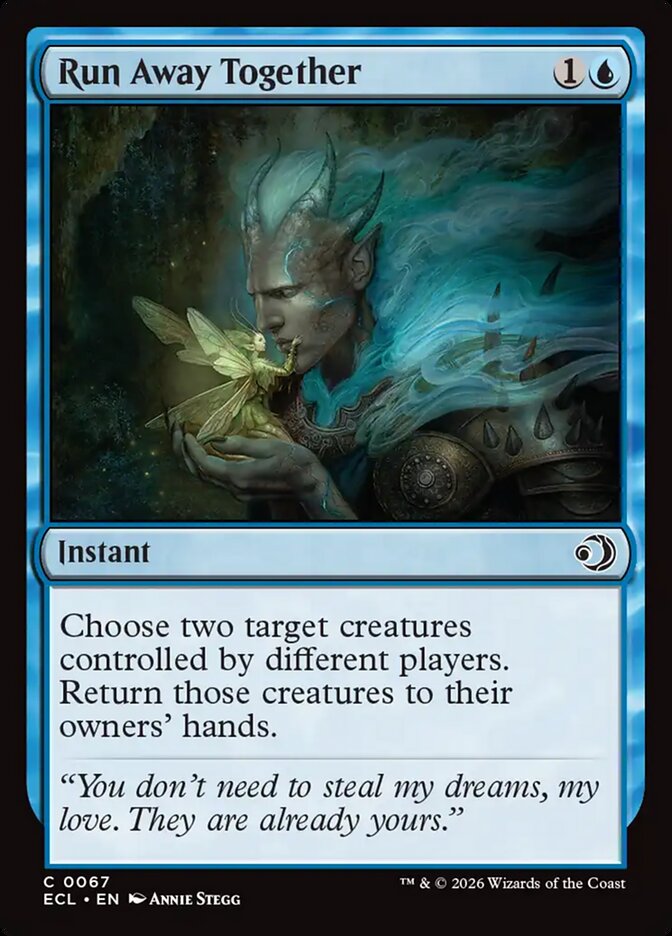 Run Away Together 67 (Lorwyn Eclipsed)  - Foil | Good Games Adelaide SA