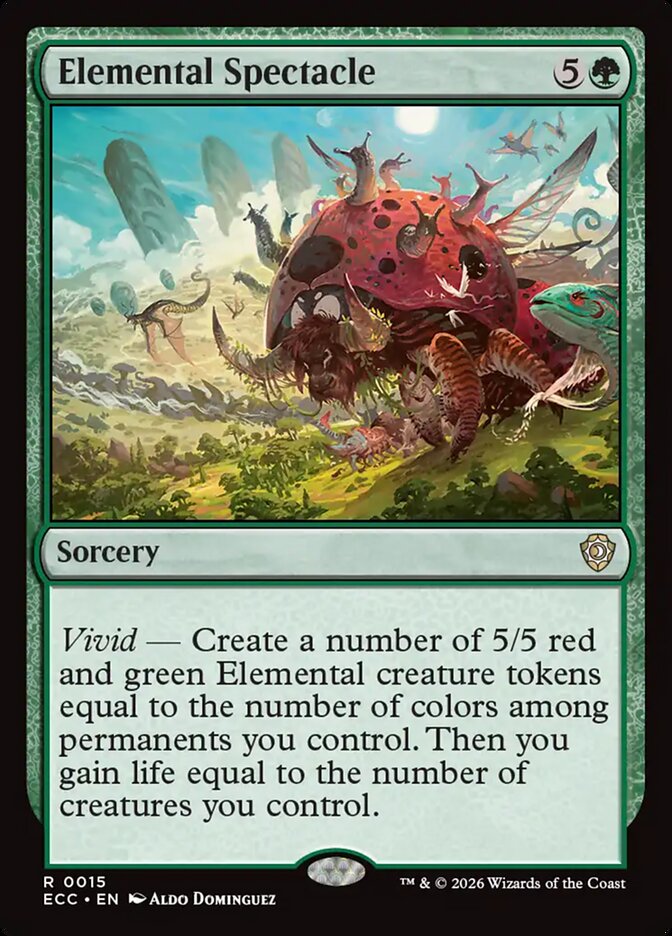 Elemental Spectacle 15 (Commander: Lorwyn Eclipsed)  | Good Games Adelaide SA