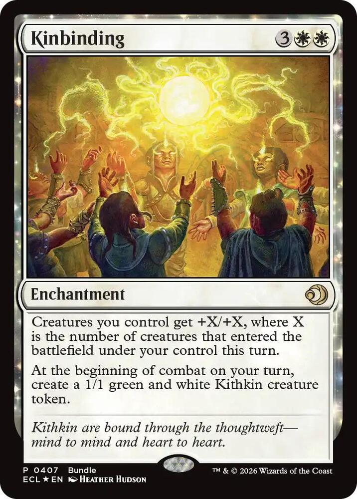Kinbinding 407 (Unique and Miscellaneous Promos)  - Foil | Good Games Adelaide SA