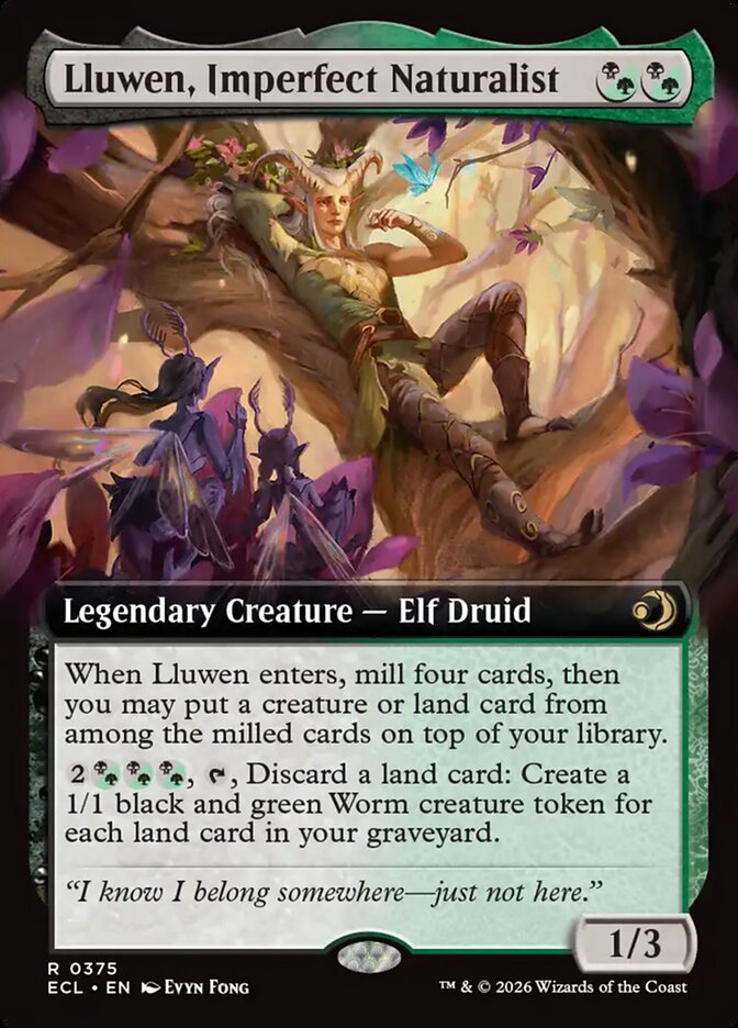 Lluwen, Imperfect Naturalist 375 (Lorwyn Eclipsed)  | Good Games Adelaide SA