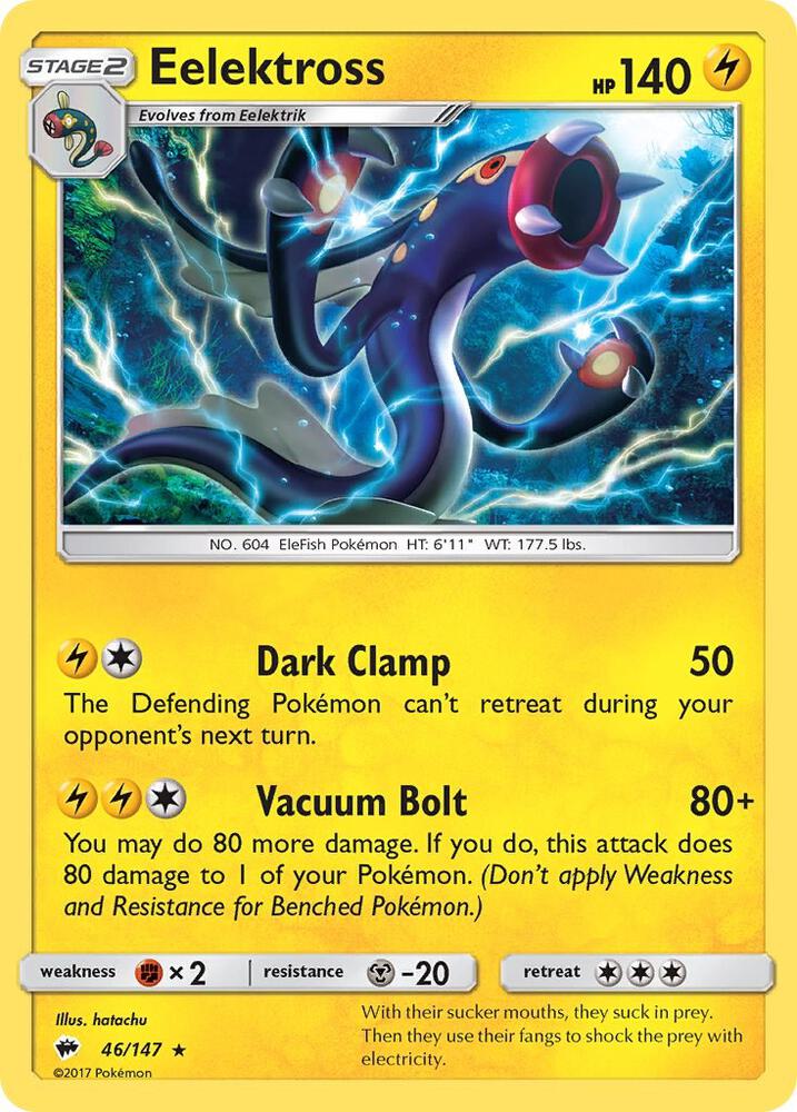 Eelektross 46/147 (SM - Burning Shadows)  | Good Games Adelaide SA