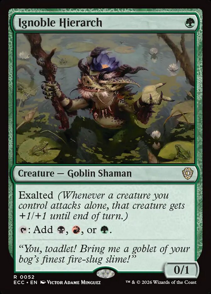 Ignoble Hierarch 52 (Commander: Lorwyn Eclipsed)  | Good Games Adelaide SA