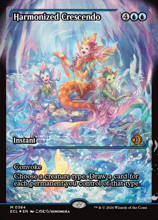 Harmonized Crescendo 384 (Lorwyn Eclipsed)  - Foil | Good Games Adelaide SA