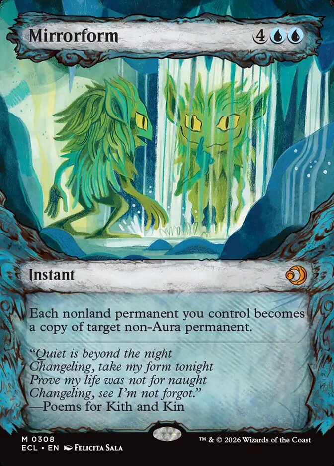 Mirrorform  308 (Lorwyn Eclipsed)  - Foil | Good Games Adelaide SA