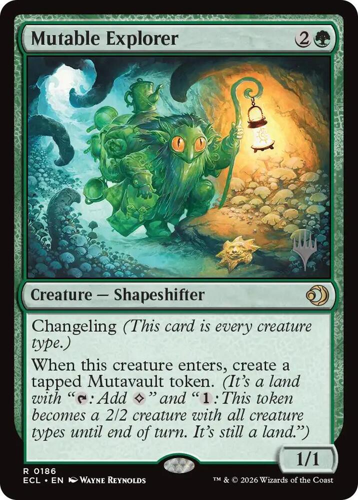 Mutable Explorer 186 (Promo Pack: Lorwyn Eclipsed)  - Foil | Good Games Adelaide SA