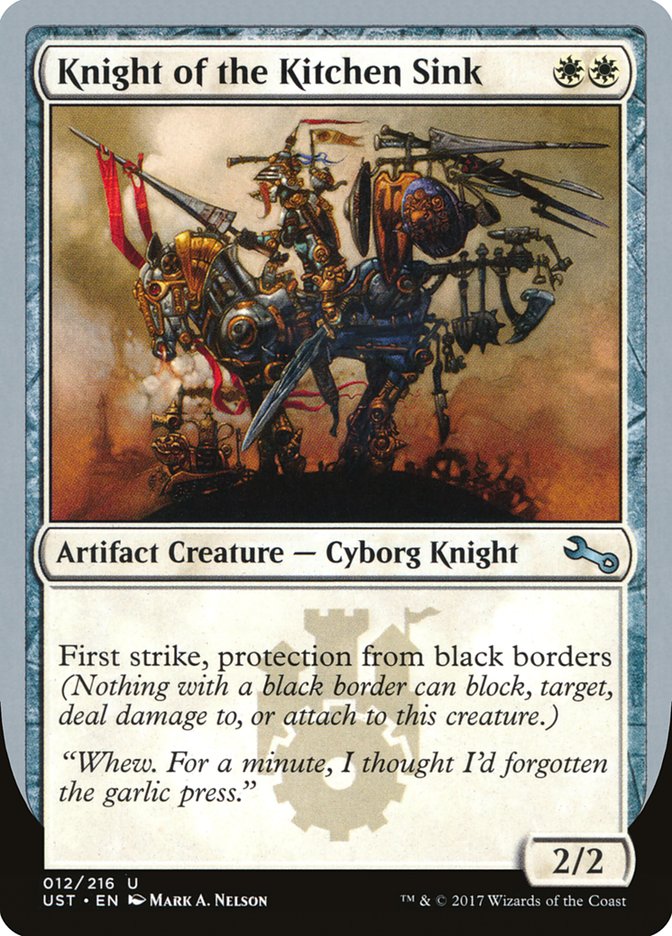Knight of the Kitchen Sink 12 (Unstable)  - Foil | Good Games Adelaide SA