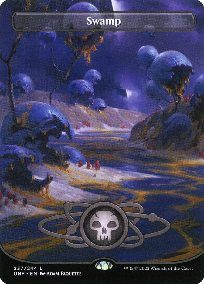 Swamp 237 (Unfinity)  - Foil | Good Games Adelaide SA