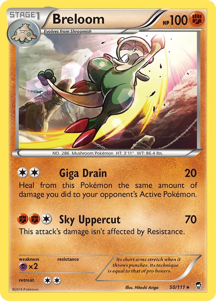 Breloom 50/111 (XY - Furious Fists)  | Good Games Adelaide SA