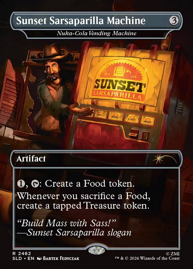 Nuka-Cola Vending Machine 2462 (Secret Lair Drop Series)  - Foil | Good Games Adelaide SA