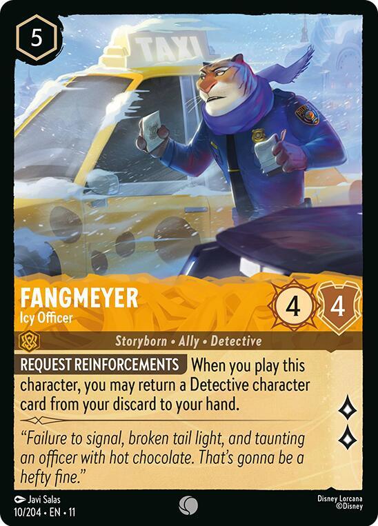 Fangmeyer Icy Officer 10/204 (Winterspell)  - Cold Foil | Good Games Adelaide SA