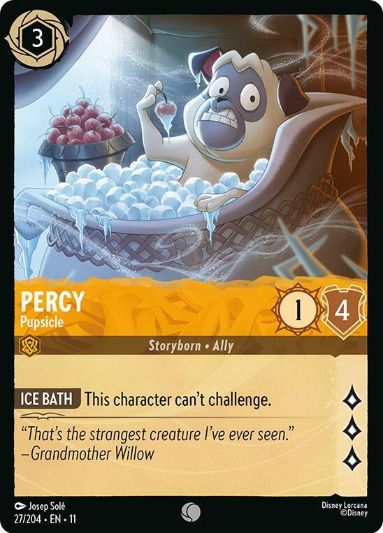 Percy Pupsicle 27/204 (Winterspell)  - Cold Foil | Good Games Adelaide SA