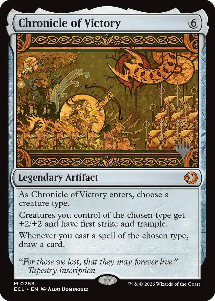 Chronicle of Victory 253 (Promo Pack: Lorwyn Eclipsed)  | Good Games Adelaide SA