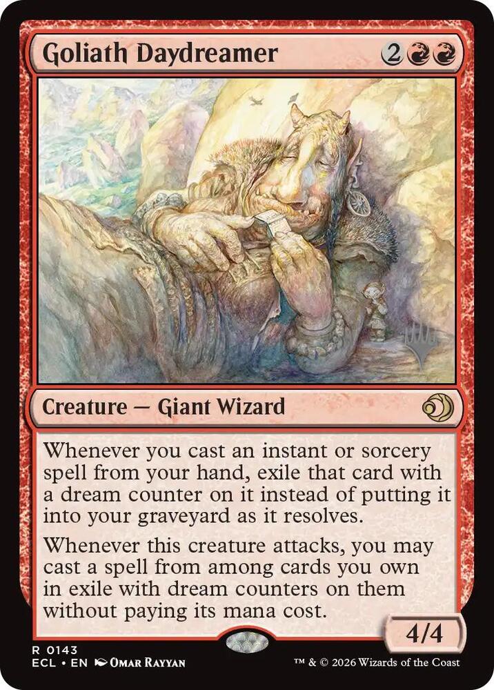 Goliath Daydreamer 143 (Promo Pack: Lorwyn Eclipsed)  - Foil | Good Games Adelaide SA