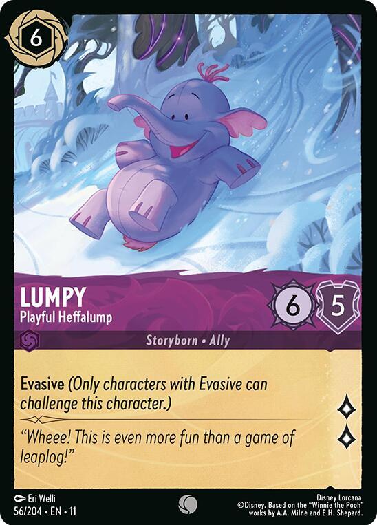 Lumpy Playful Heffalump 56/204 (Winterspell)  | Good Games Adelaide SA