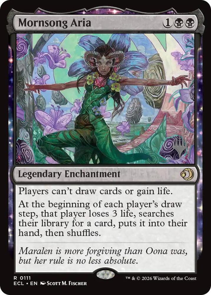 Mornsong Aria 111 (Promo Pack: Lorwyn Eclipsed)  | Good Games Adelaide SA