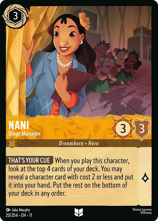 Nani Stage Manager 20/204 (Winterspell)  - Cold Foil | Good Games Adelaide SA
