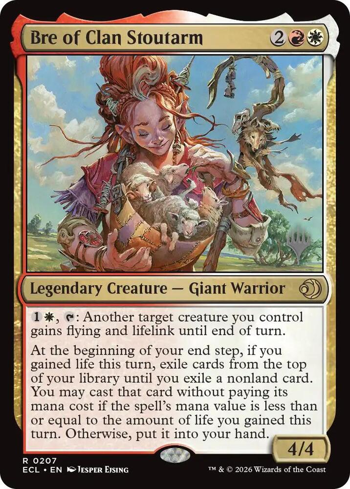 Bre of Clan Stoutarm 207 (Promo Pack: Lorwyn Eclipsed)  | Good Games Adelaide SA