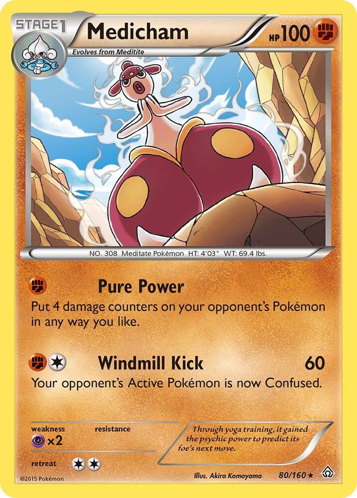 Medicham 80/160 (XY - Primal Clash)  - Holofoil | Good Games Adelaide SA