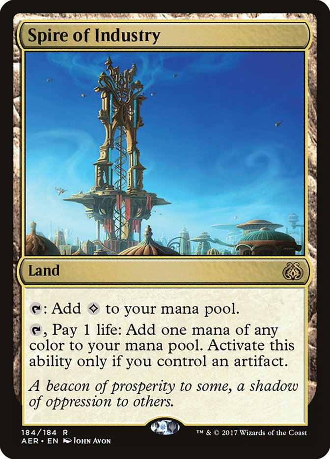 Spire of Industry 184 (Aether Revolt)  - Foil | Good Games Adelaide SA