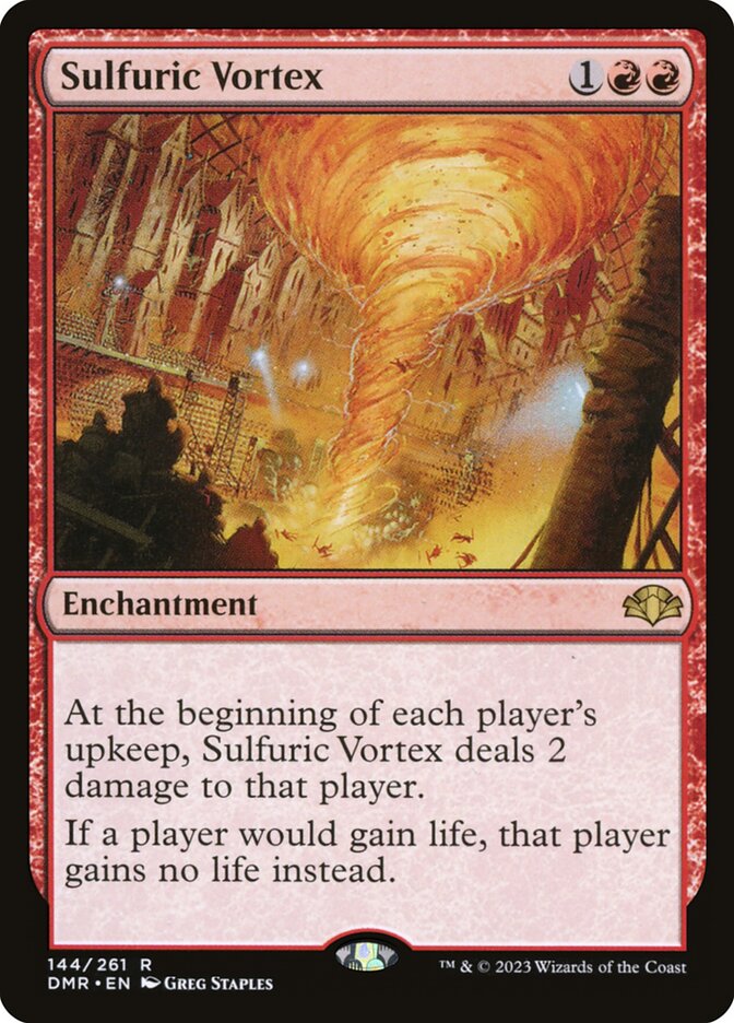 Sulfuric Vortex 144 (Dominaria Remastered)  | Good Games Adelaide SA