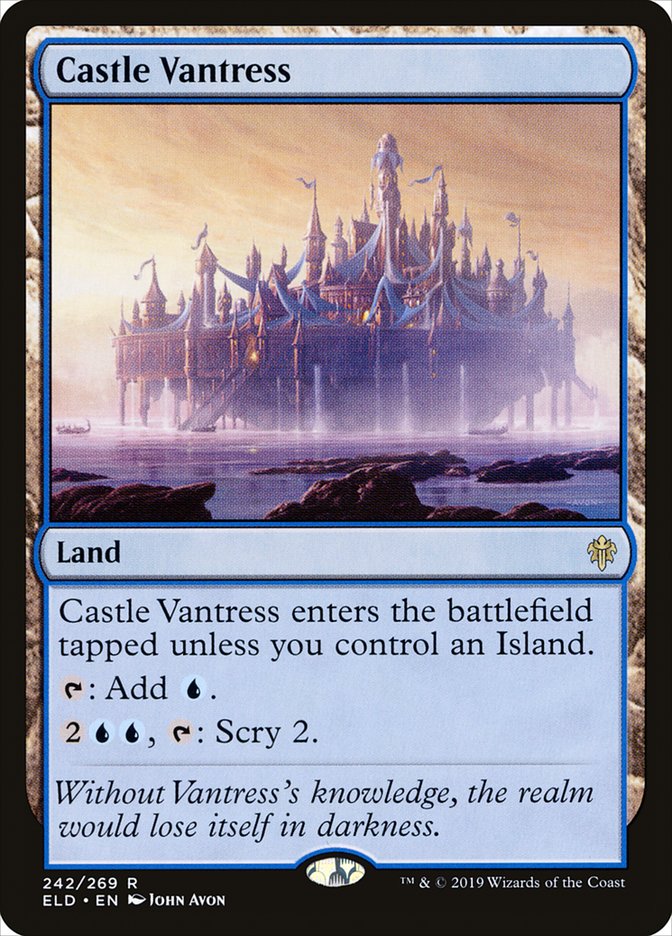 Castle Vantress 242 (Throne of Eldraine)  - Foil | Good Games Adelaide SA