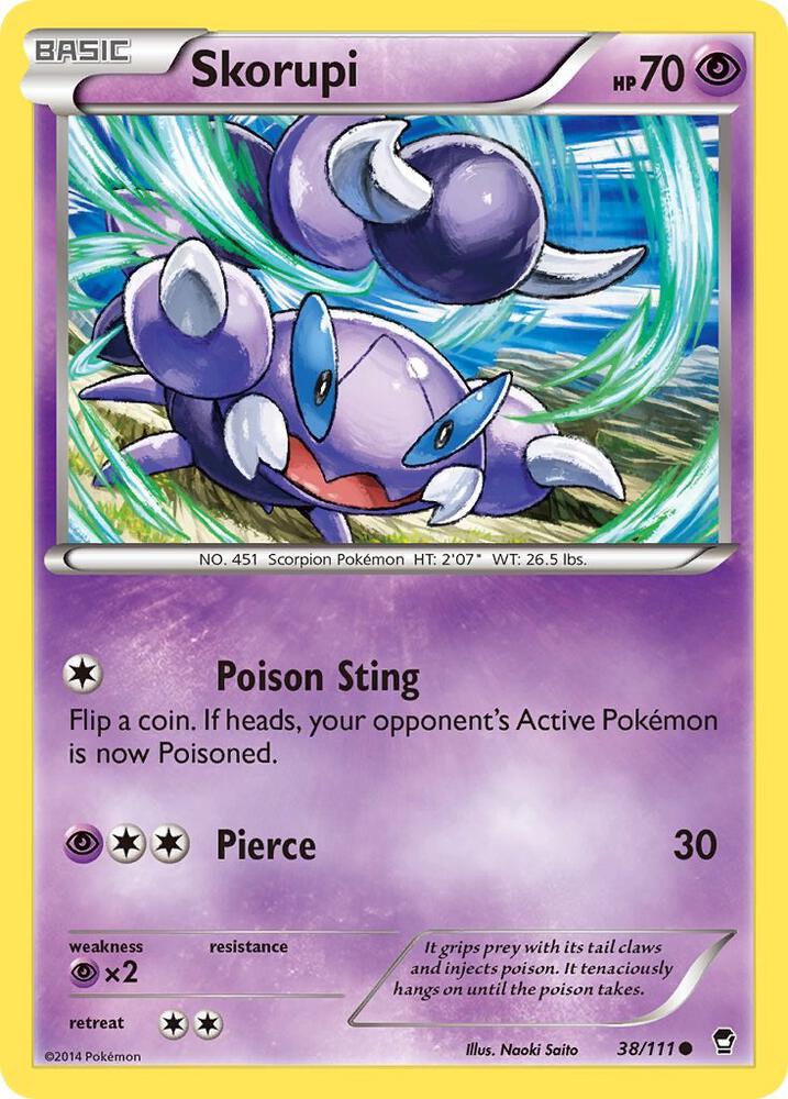 Skorupi 38/111 (XY - Furious Fists)  | Good Games Adelaide SA