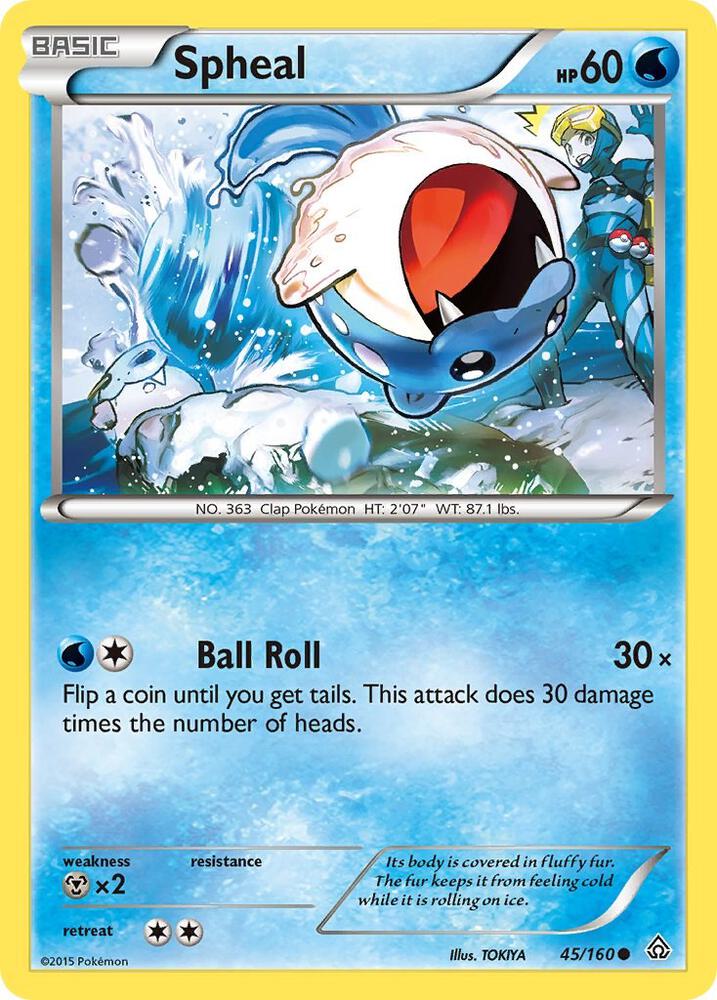 Spheal 45 45/160 (XY - Primal Clash)  | Good Games Adelaide SA