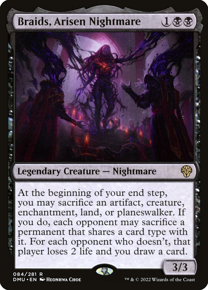 Braids, Arisen Nightmare 84 (Dominaria United)  - Foil | Good Games Adelaide SA