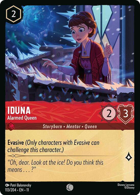 Iduna Alarmed Queen 113/204 (Winterspell)  | Good Games Adelaide SA