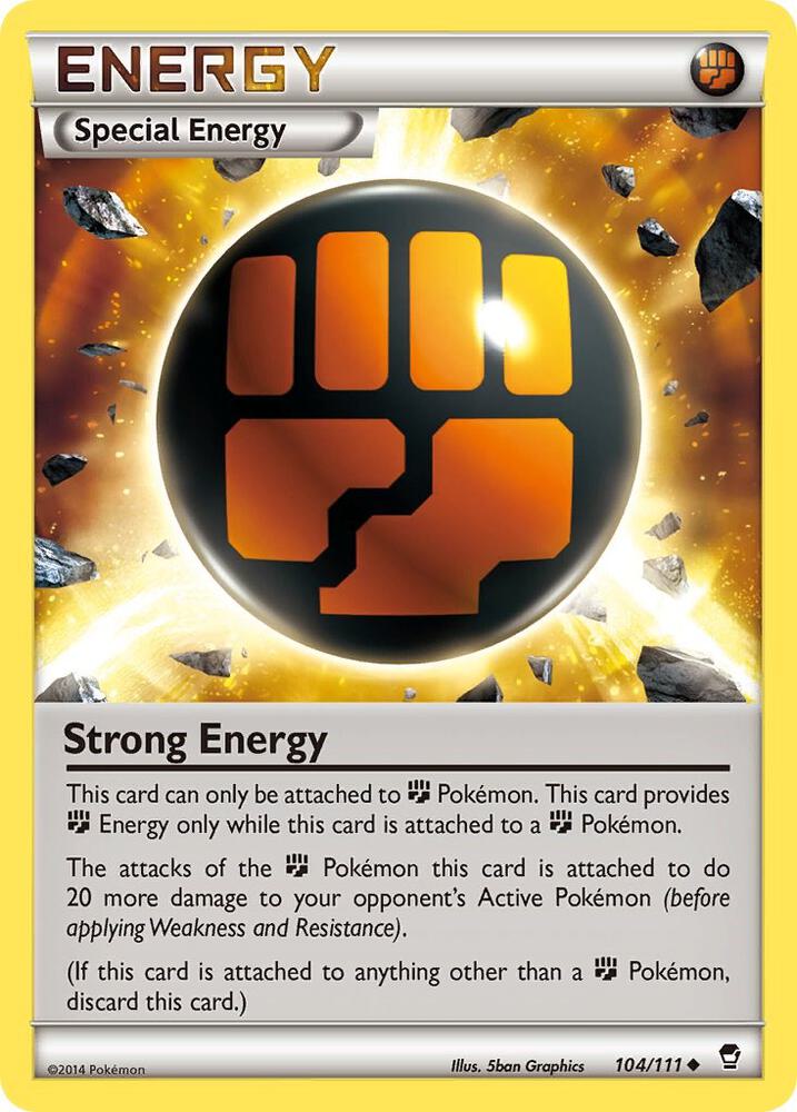 Strong Energy 104/111 (XY - Furious Fists)  | Good Games Adelaide SA