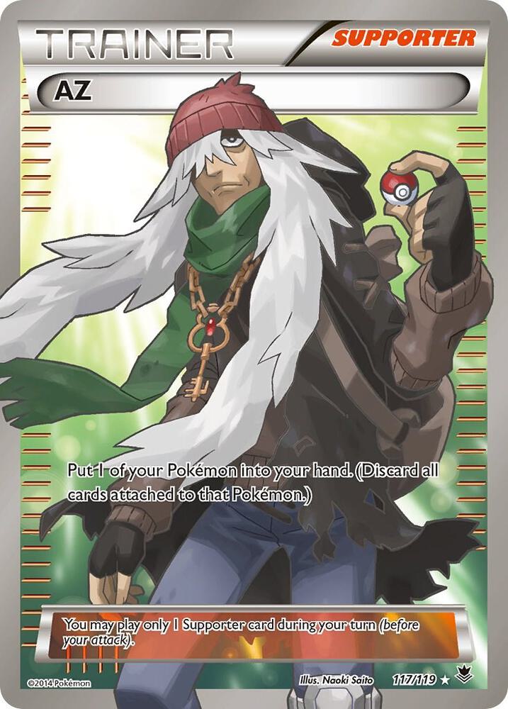 AZ Full Art 117/119 (XY - Phantom Forces)  - Holofoil | Good Games Adelaide SA