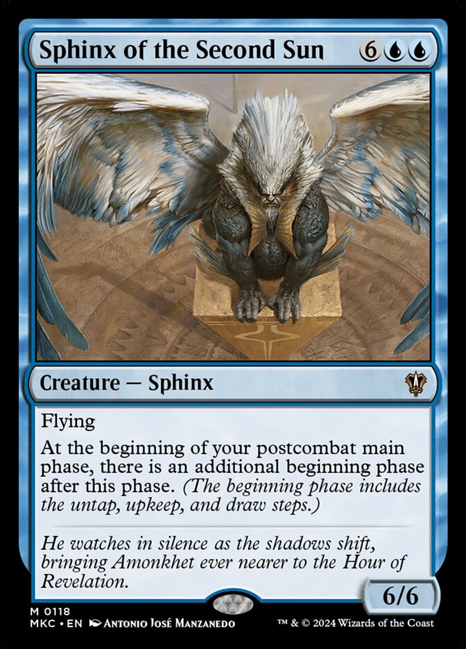 Sphinx of the Second Sun 118 (Commander: Murders at Karlov Manor)  | Good Games Adelaide SA
