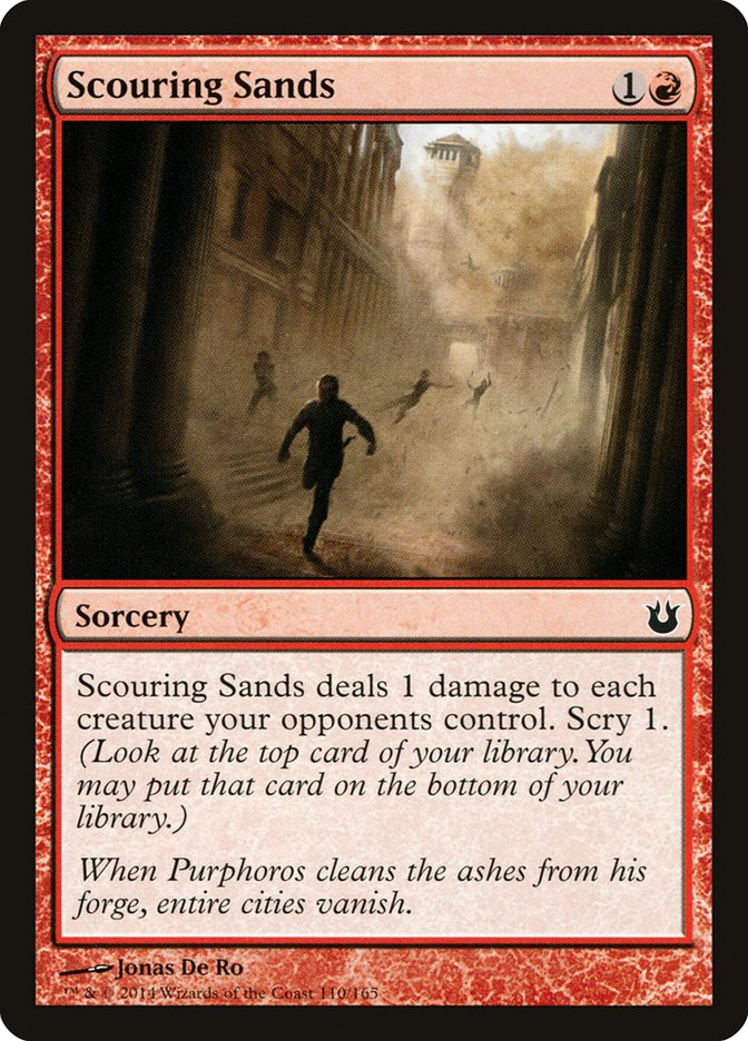 Scouring Sands 110 (Born of the Gods)  - Foil | Good Games Adelaide SA