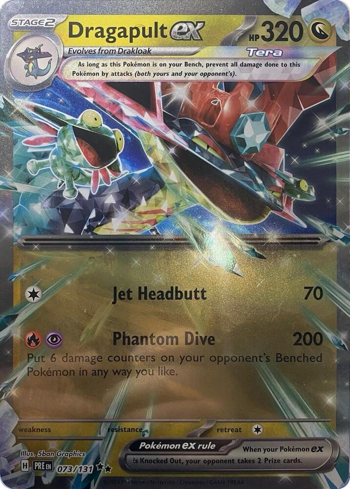 Dragapult ex 073 131 073/131 (Jumbo Cards)  - Holofoil | Good Games Adelaide SA
