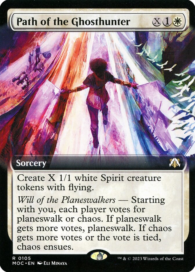 Path of the Ghosthunter 105 (Commander: March of the Machine)  - Extended Art | Good Games Adelaide SA