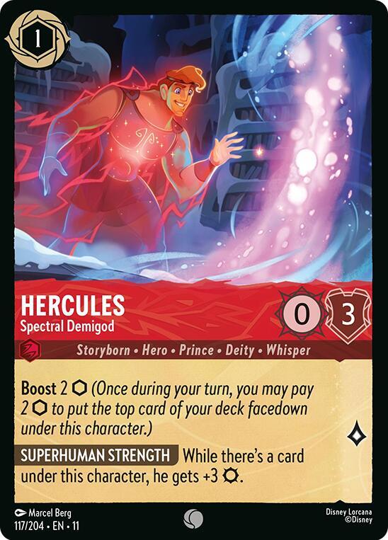 Hercules Spectral Demigod 117/204 (Winterspell)  - Cold Foil | Good Games Adelaide SA
