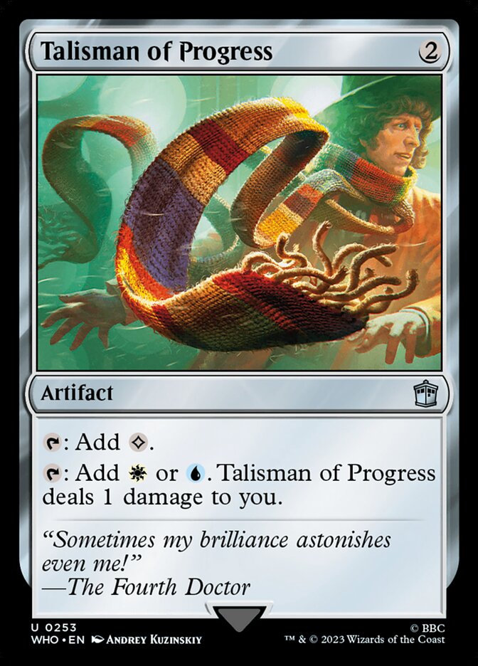 Talisman of Progress 253 (Universes Beyond: Doctor Who)  | Good Games Adelaide SA