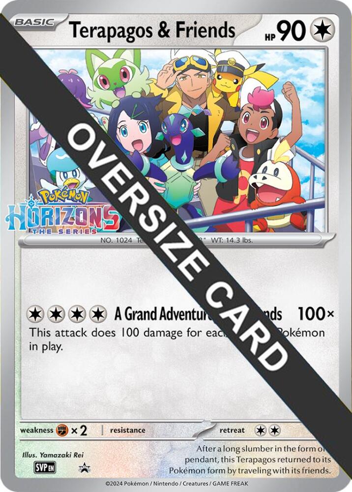 Terapagos and Friends  (Jumbo Cards)  - Holofoil | Good Games Adelaide SA