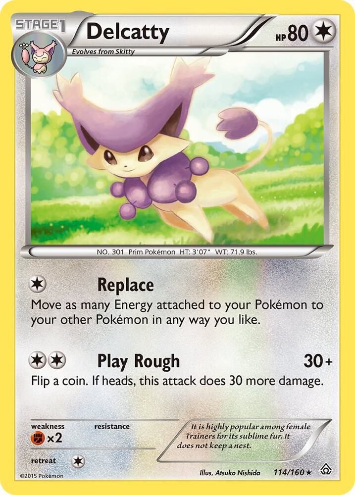 Delcatty 114/160 (XY - Primal Clash)  | Good Games Adelaide SA