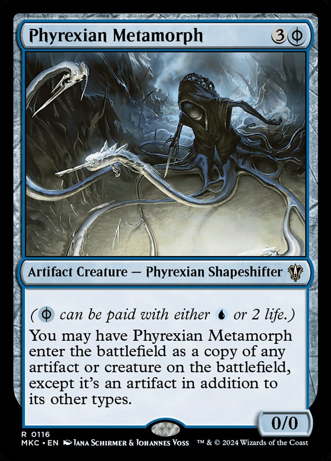 Phyrexian Metamorph 116 (Commander: Murders at Karlov Manor) 