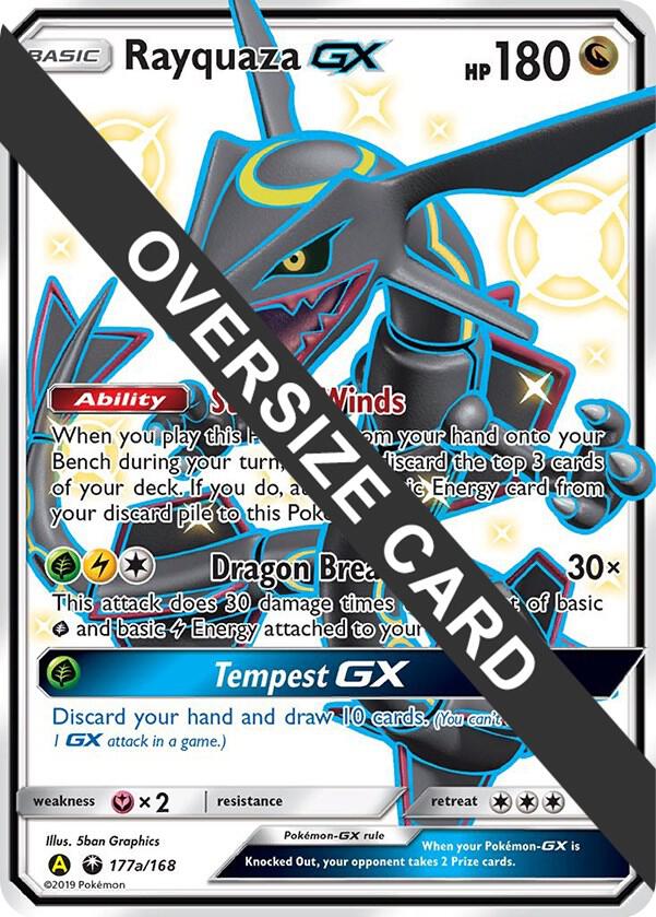 Rayquaza GX 177a 168 177a/168 (Jumbo Cards)  - Holofoil | Good Games Adelaide SA