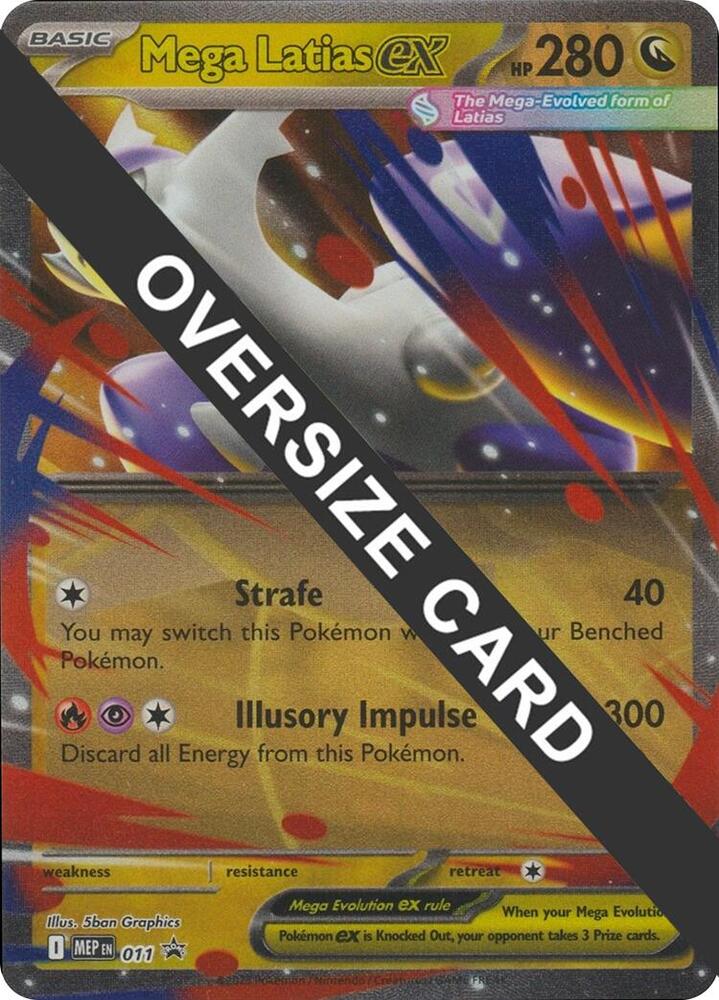 Mega Latias ex 011 011 (Jumbo Cards)  - Holofoil | Good Games Adelaide SA