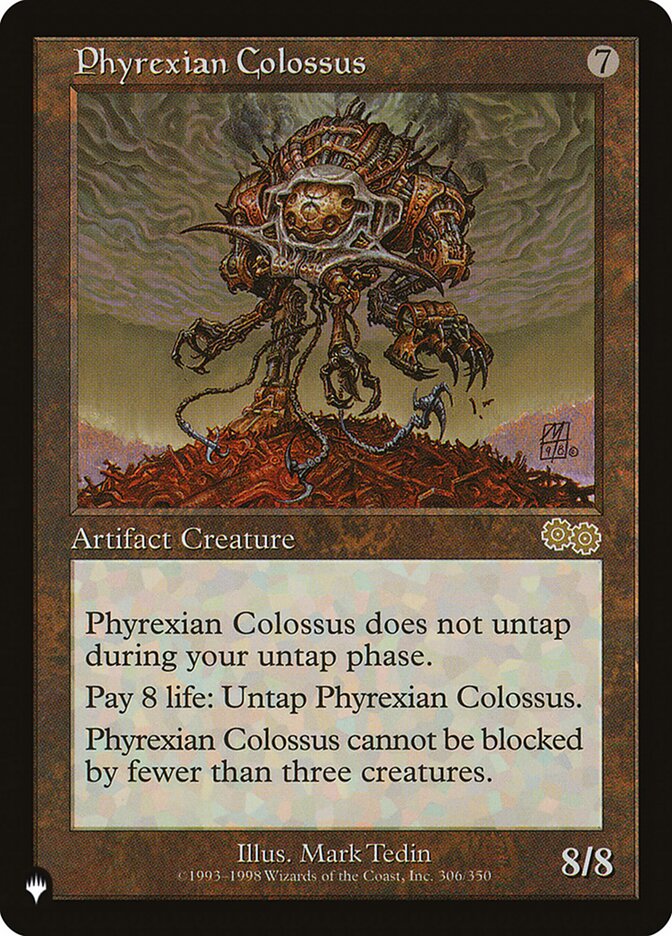 Phyrexian Colossus 305/350 (The List Reprints)  | Good Games Adelaide SA