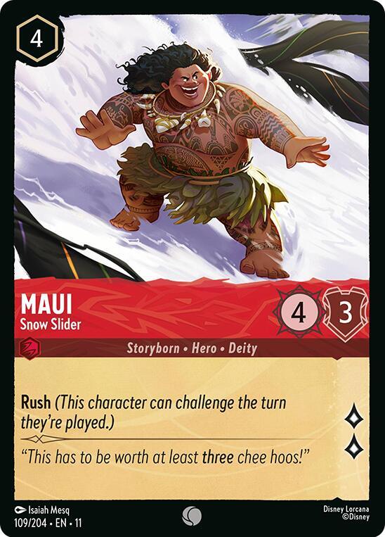 Maui Snow Slider 109/204 (Winterspell)  - Cold Foil | Good Games Adelaide SA